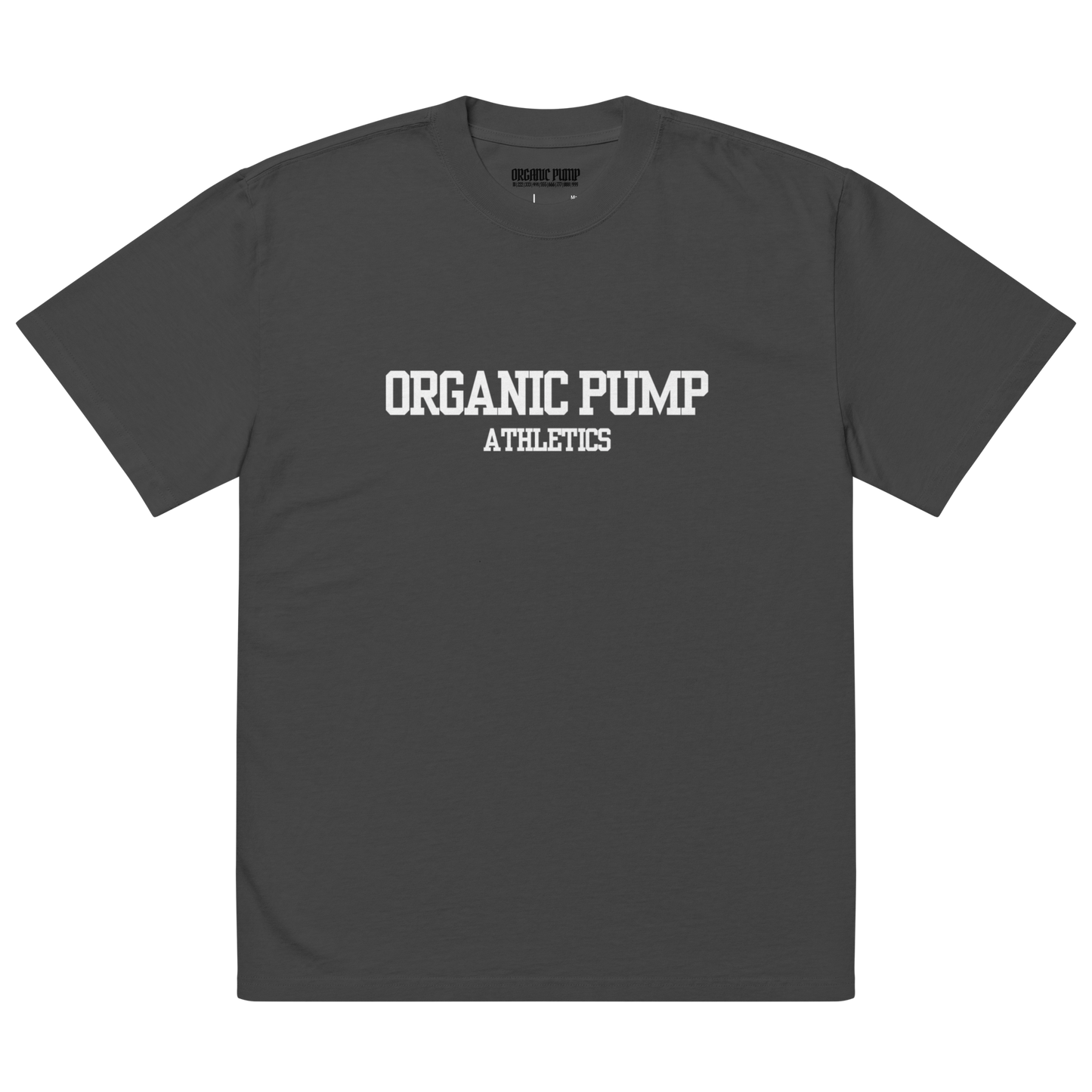 OP FADED OVERSIZED ESSENTIAL TEE WHITE LOGO