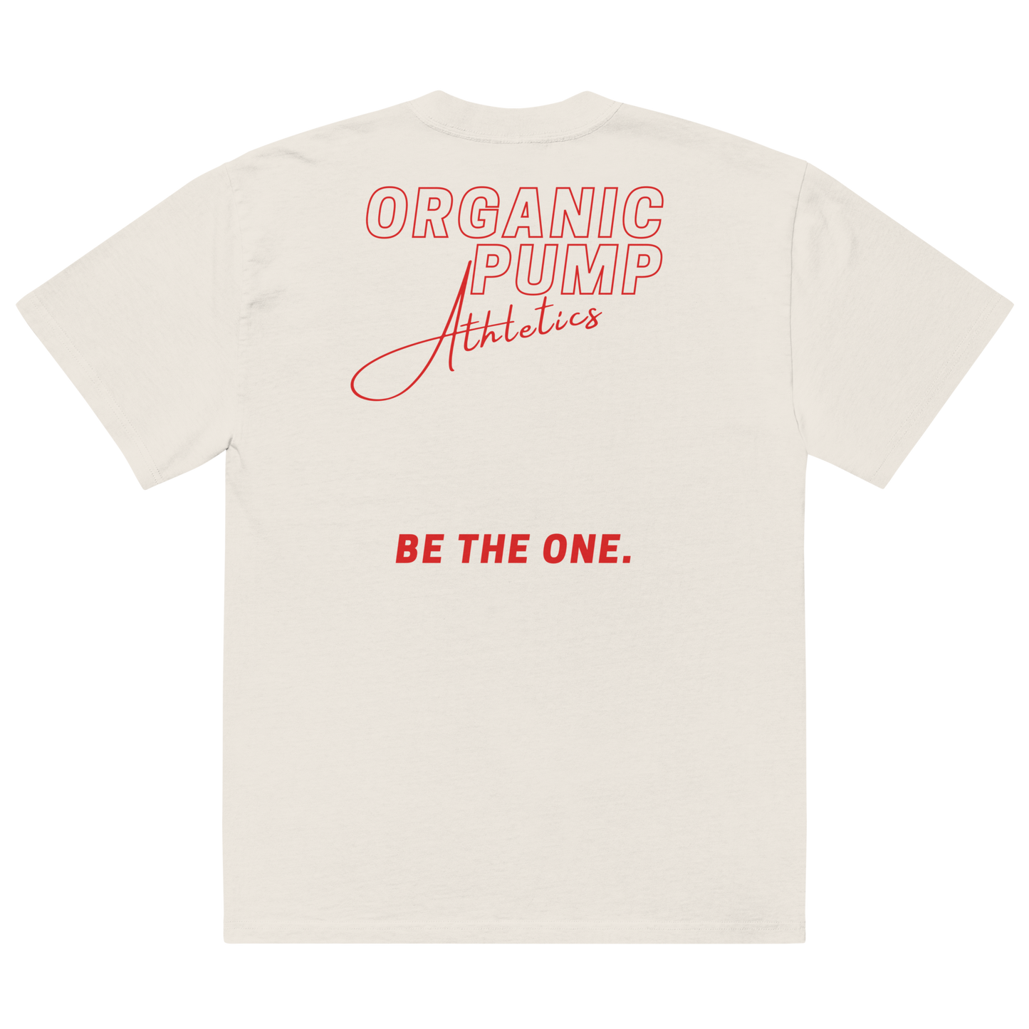 OP RED COLLECTION Oversized faded t-shirt CHOSEN ONE