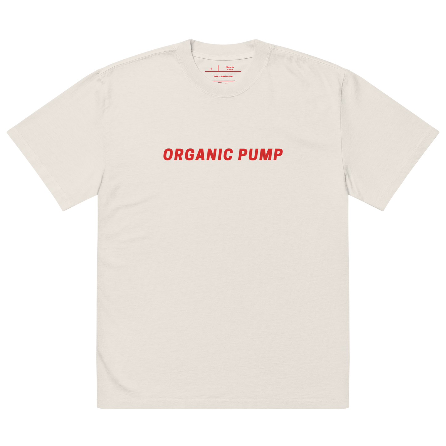 OP RED COLLECTION Oversized faded t-shirt OP