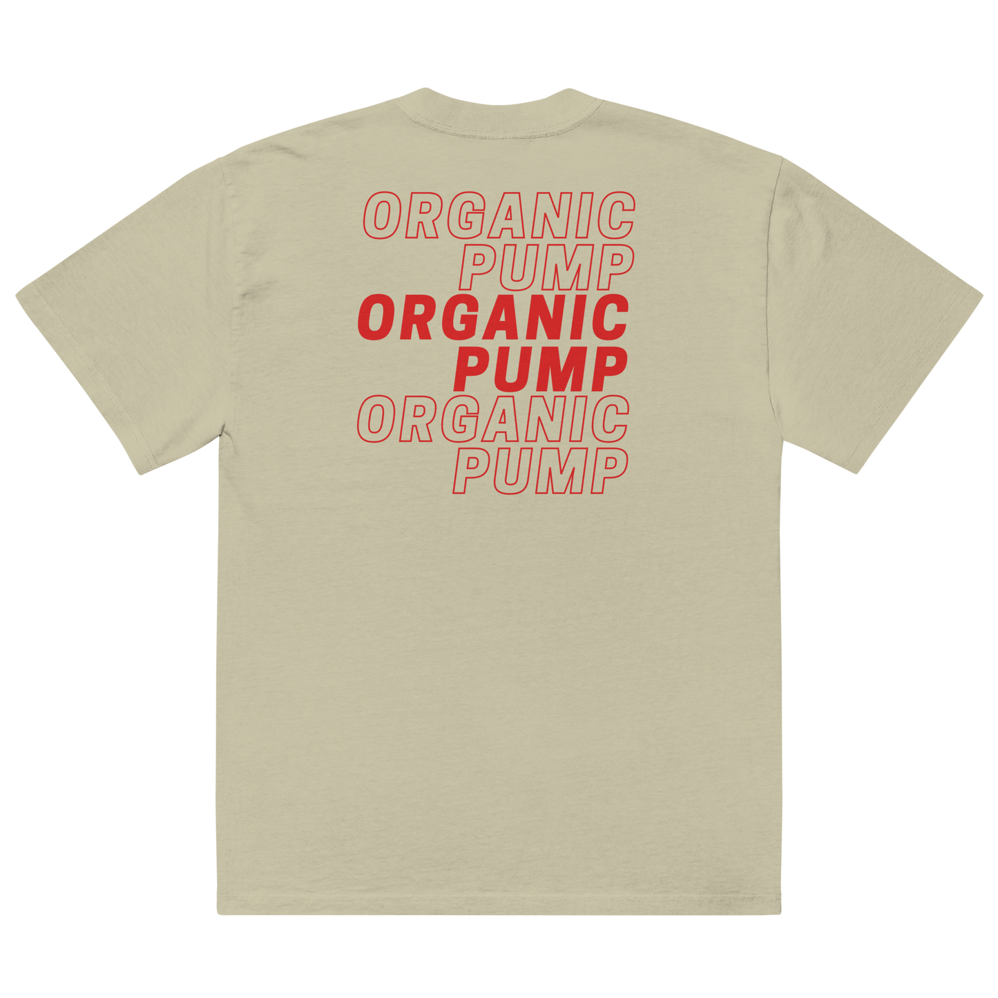OP RED COLLECTION Oversized faded t-shirt OP
