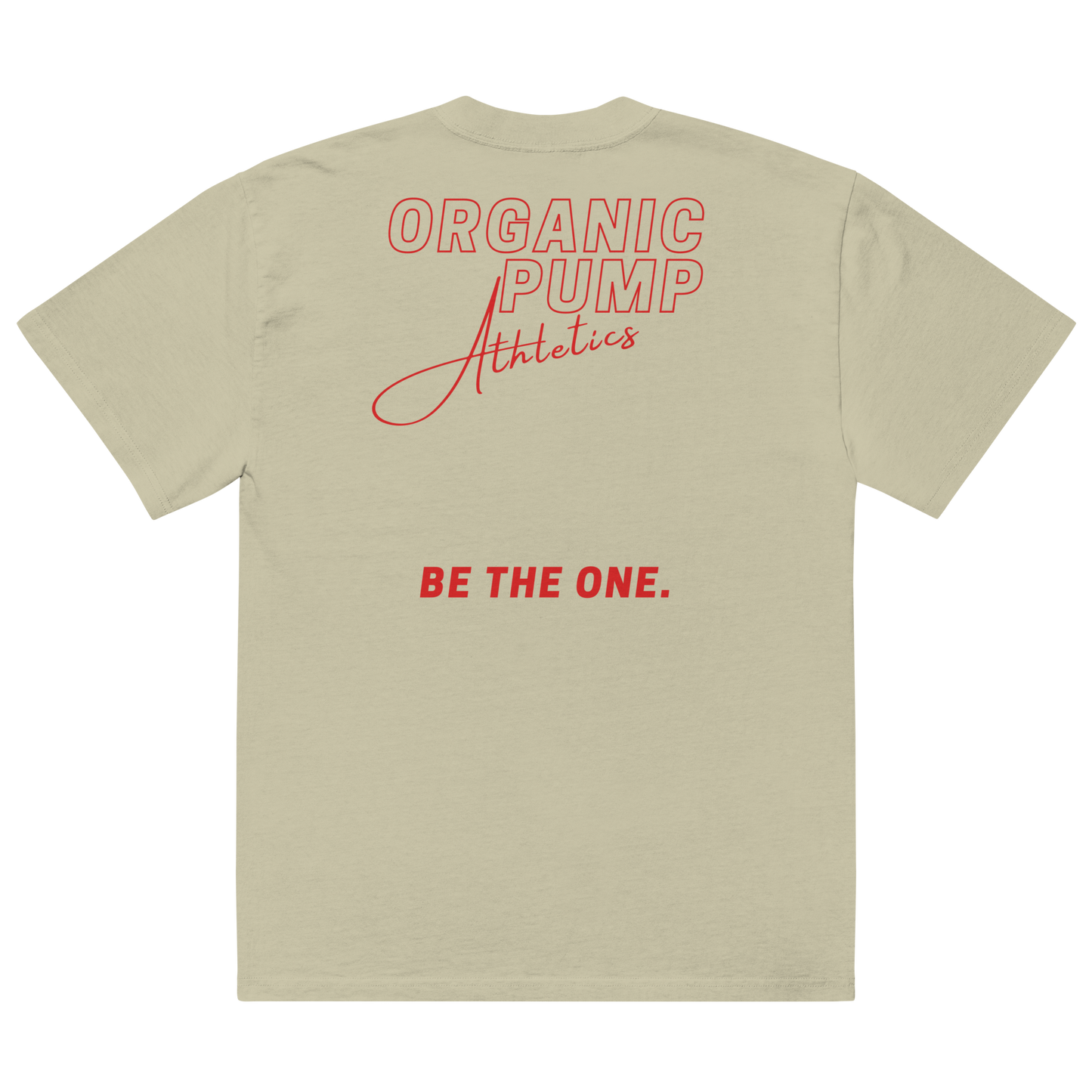 OP RED COLLECTION Oversized faded t-shirt CHOSEN ONE