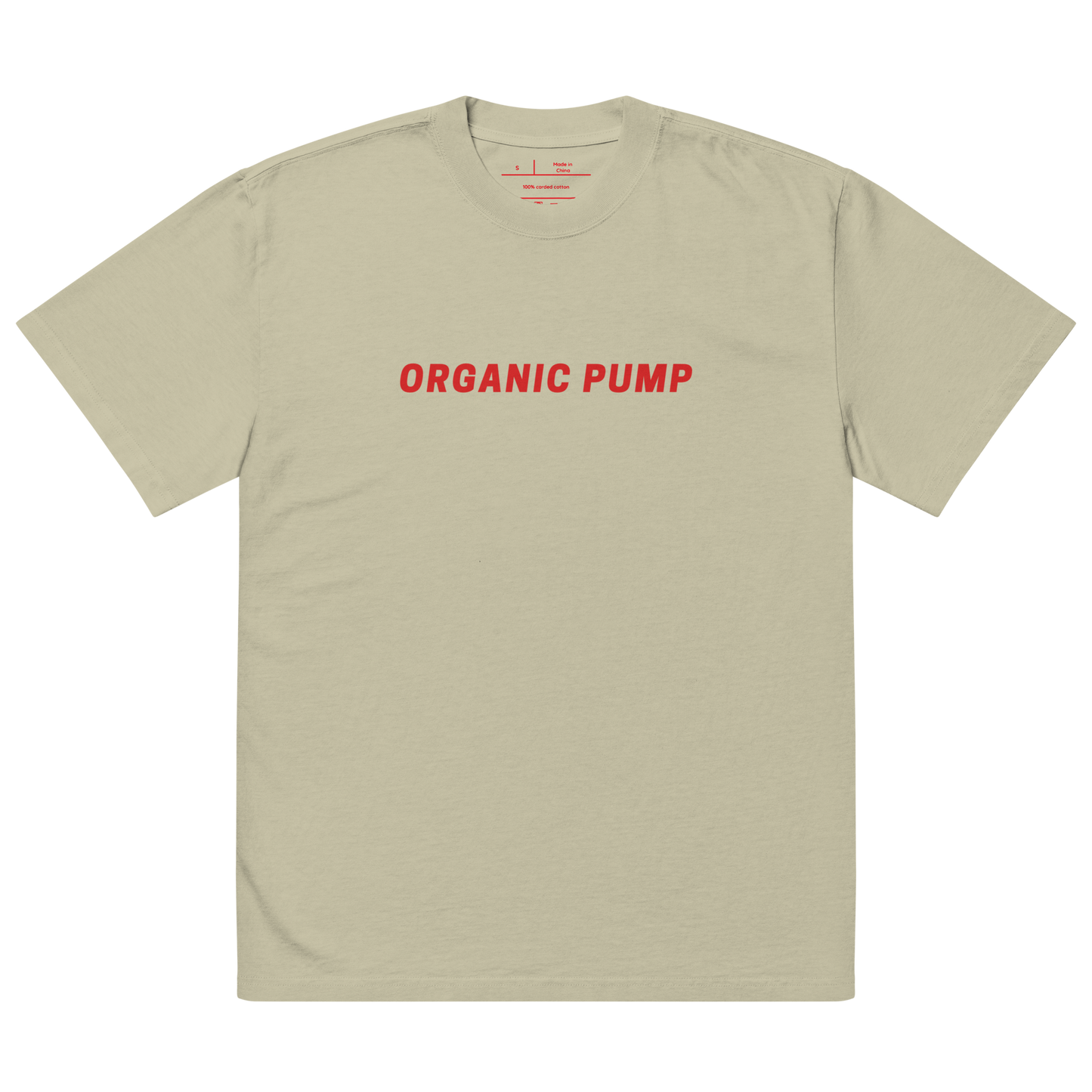 OP RED COLLECTION Oversized faded t-shirt OP
