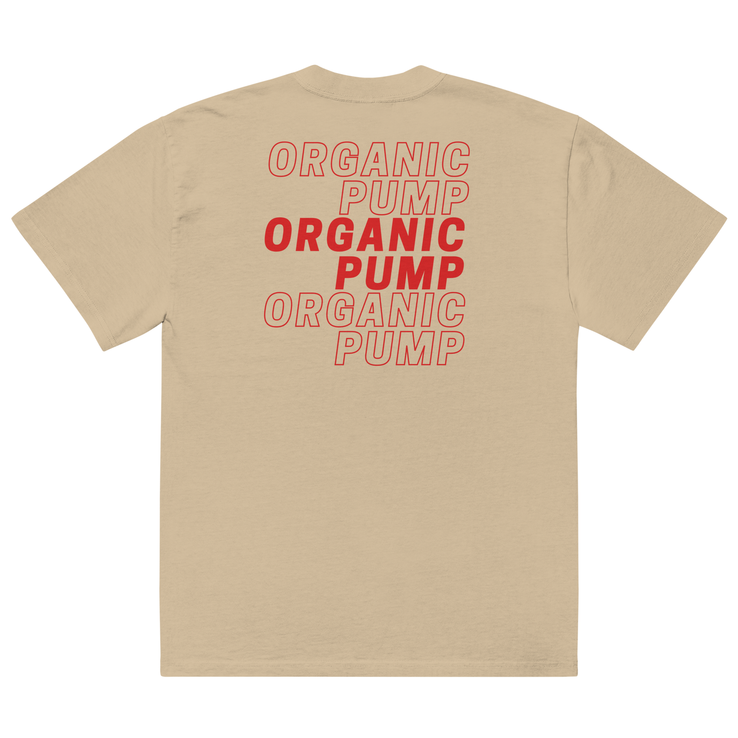 OP RED COLLECTION Oversized faded t-shirt OP