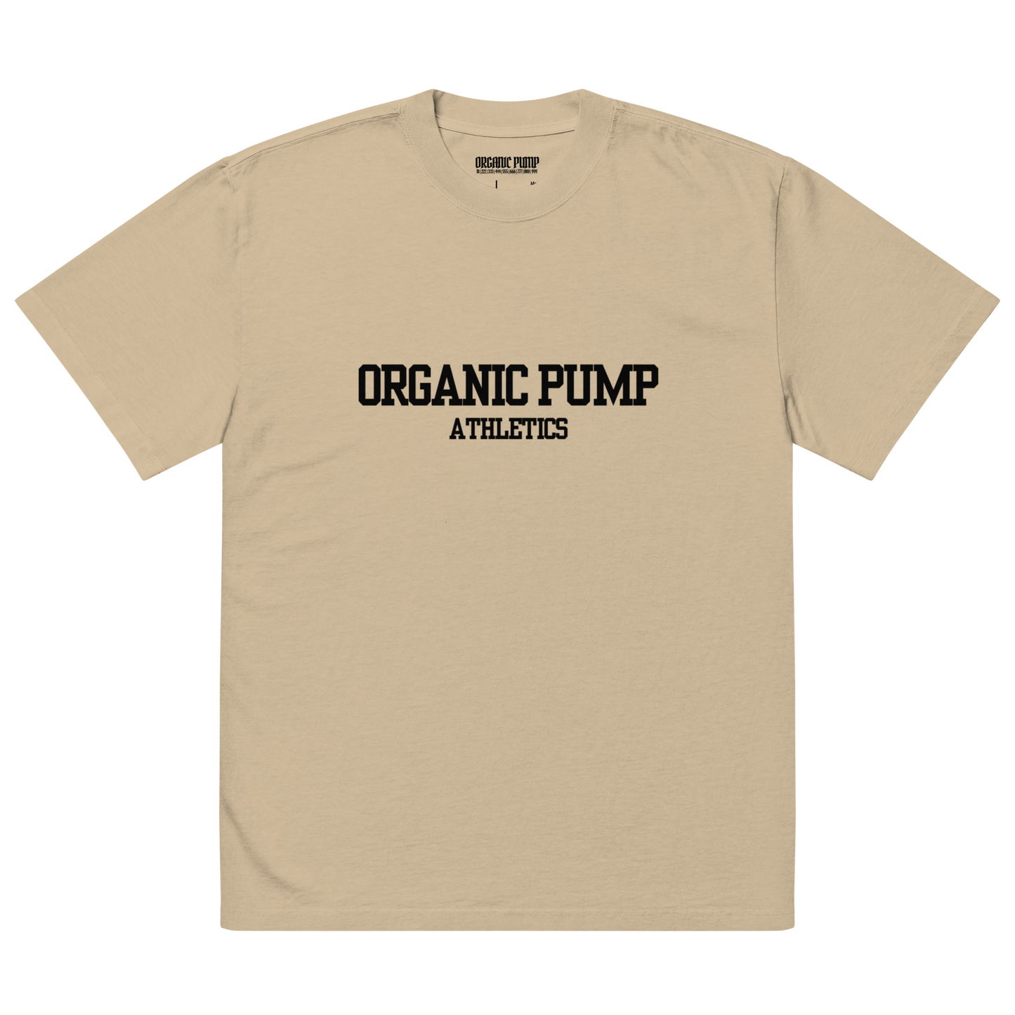 OP FADED OVERSIZED ESSENTIAL TEE BLACK LOGO