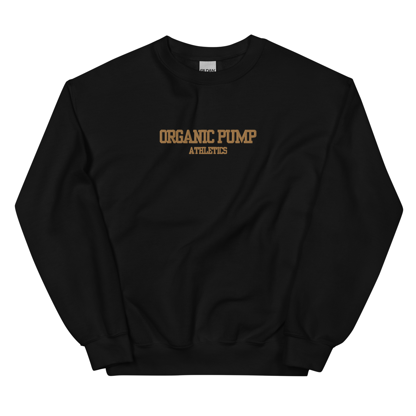 OP ESSENTIAL EMBROIDERED CREWNECK GOLD