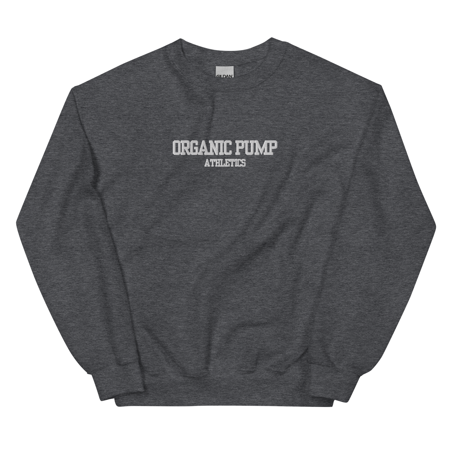 OP ESSENTIAL EMBROIDERED CREWNECK WHITE