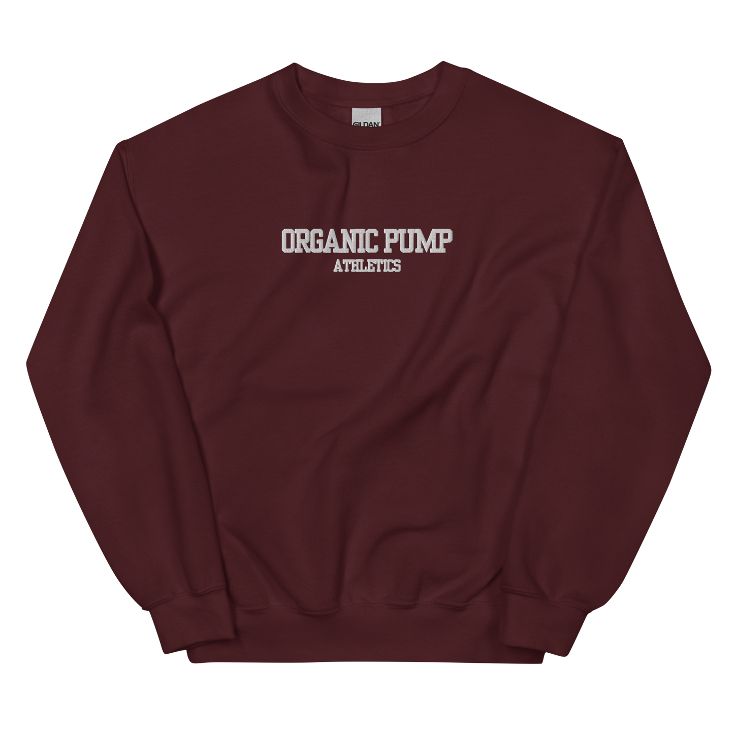 OP ESSENTIAL EMBROIDERED CREWNECK WHITE
