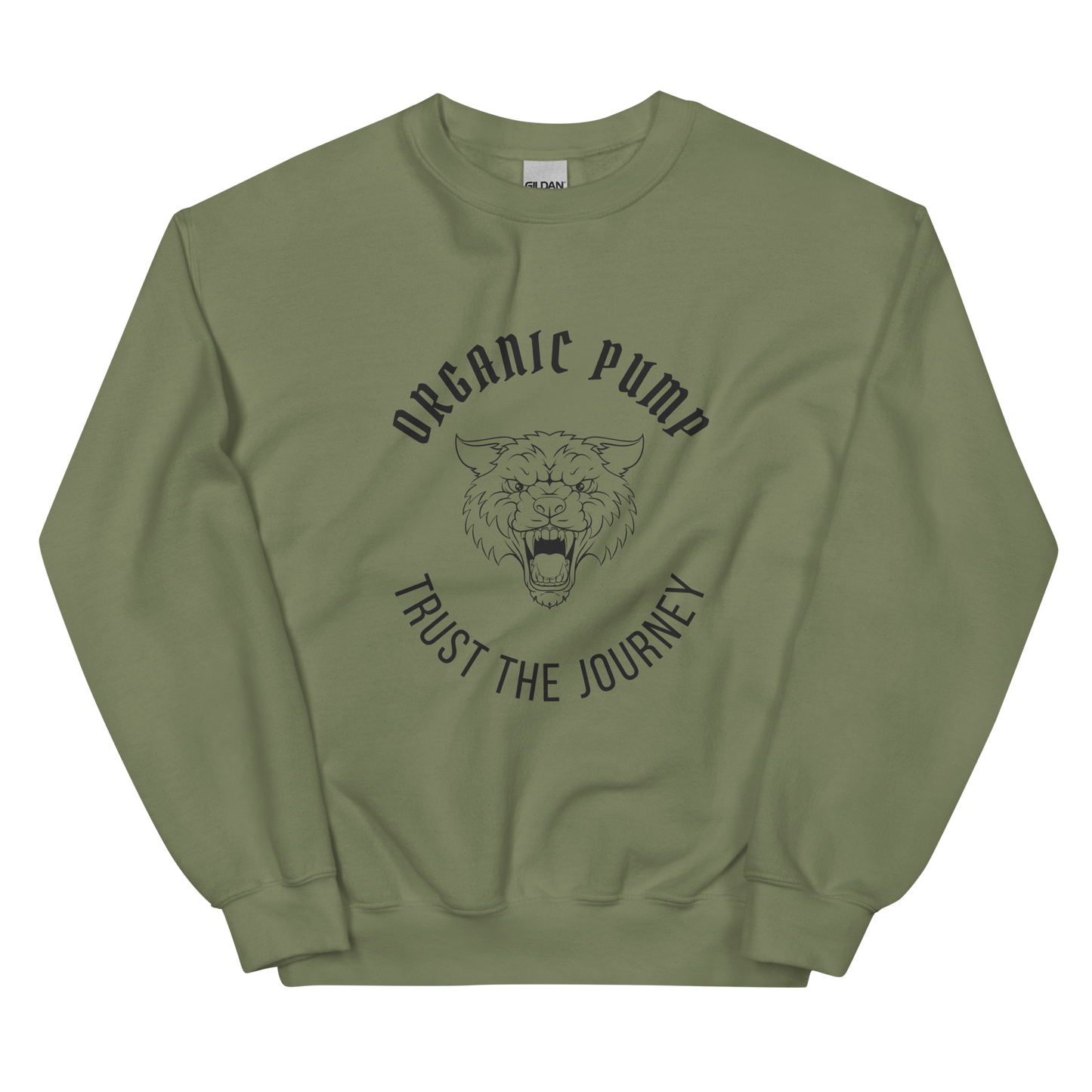 OP PUMP CREWNECK BLACK
