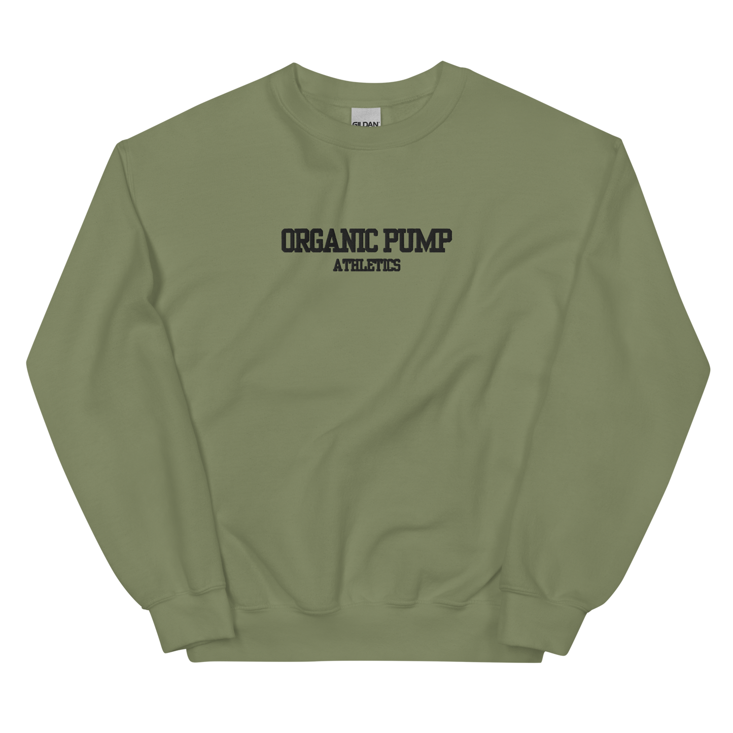 OP ESSENTIAL EMBROIDERED CREWNECK BLACK