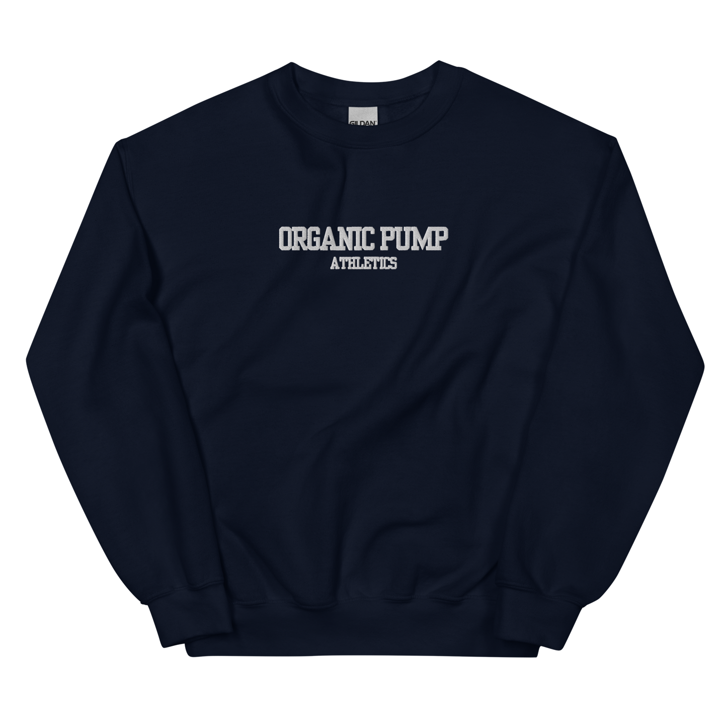 OP ESSENTIAL EMBROIDERED CREWNECK WHITE