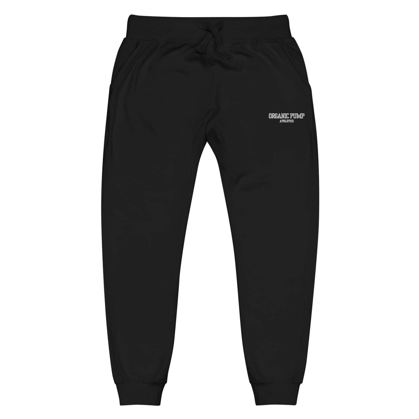 OP ESSENTIAL EMBROIDERED SWEATPANTS WHITE