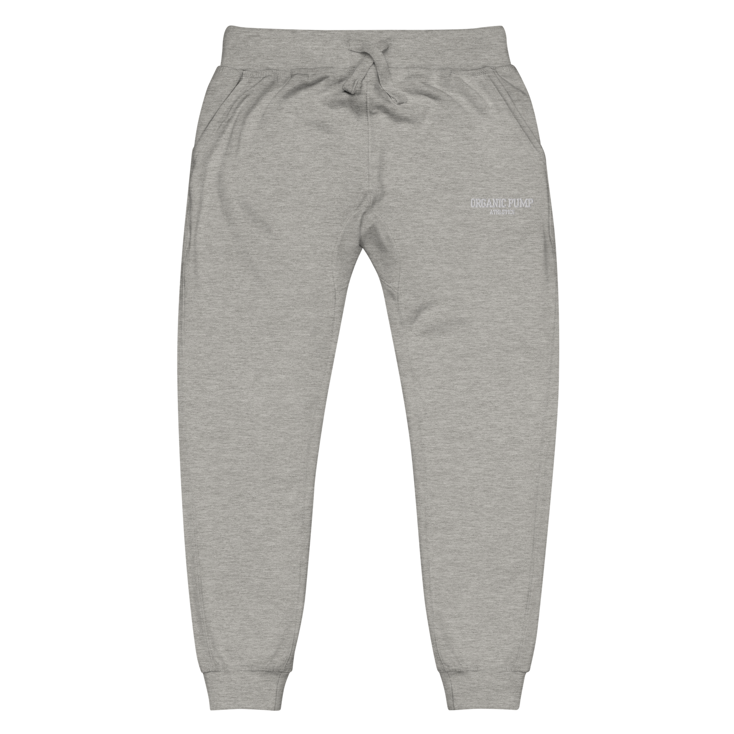 OP ESSENTIAL EMBROIDERED SWEATPANTS WHITE