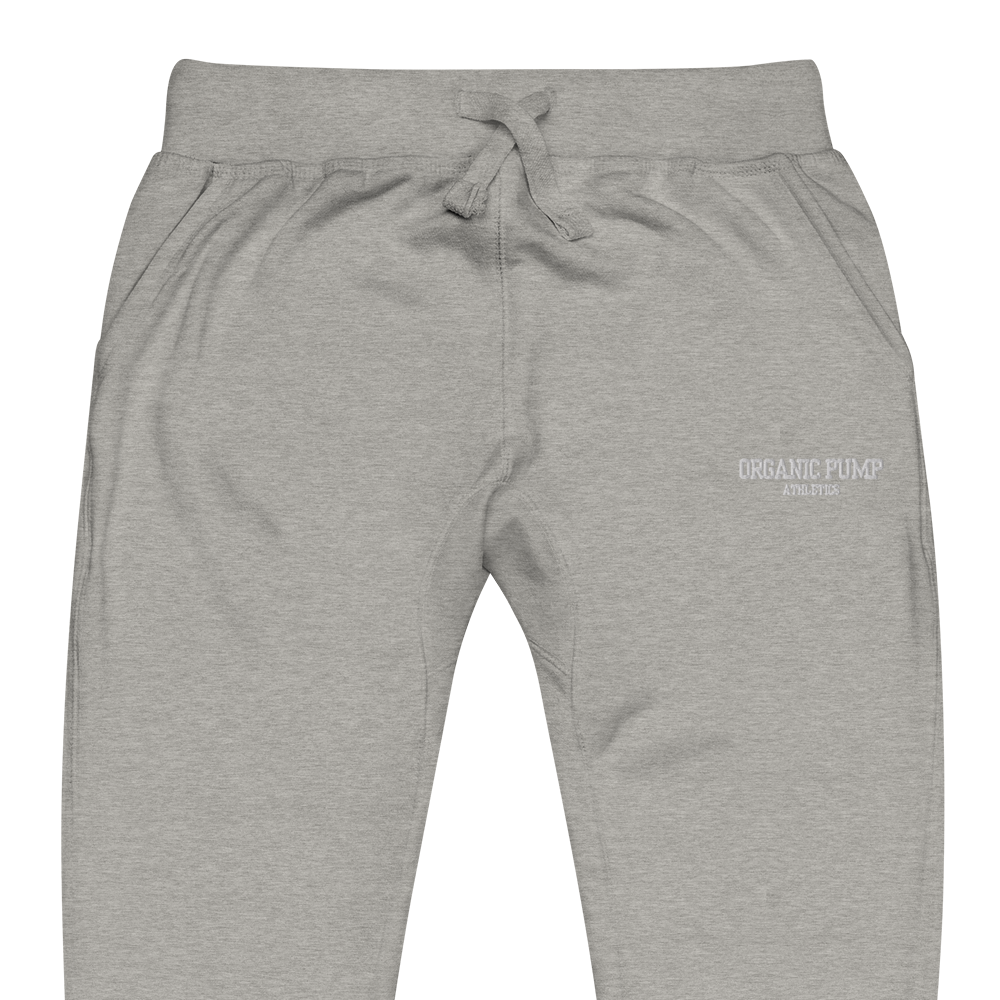 OP ESSENTIAL EMBROIDERED SWEATPANTS WHITE