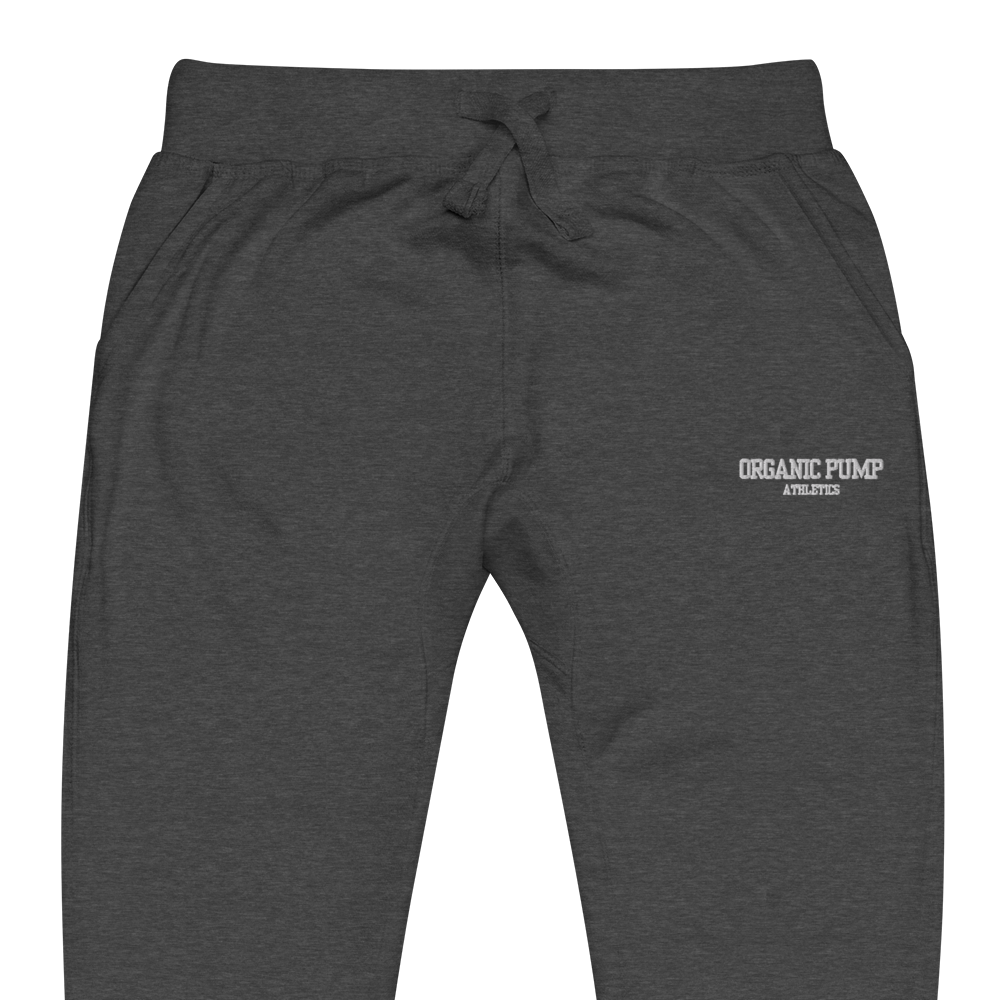 OP ESSENTIAL EMBROIDERED SWEATPANTS WHITE