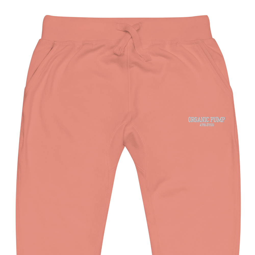 OP ESSENTIAL EMBROIDERED SWEATPANTS WHITE