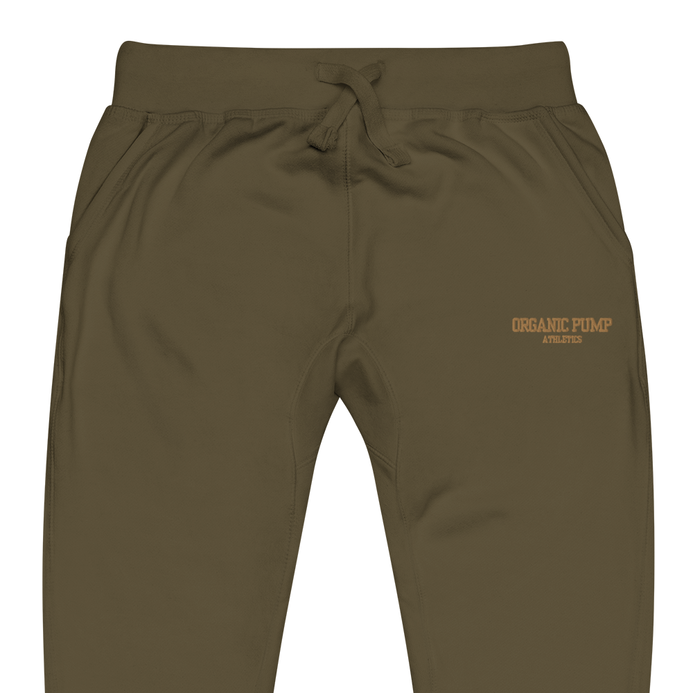 OP ESSENTIAL EMBROIDERED SWEATPANTS GOLD