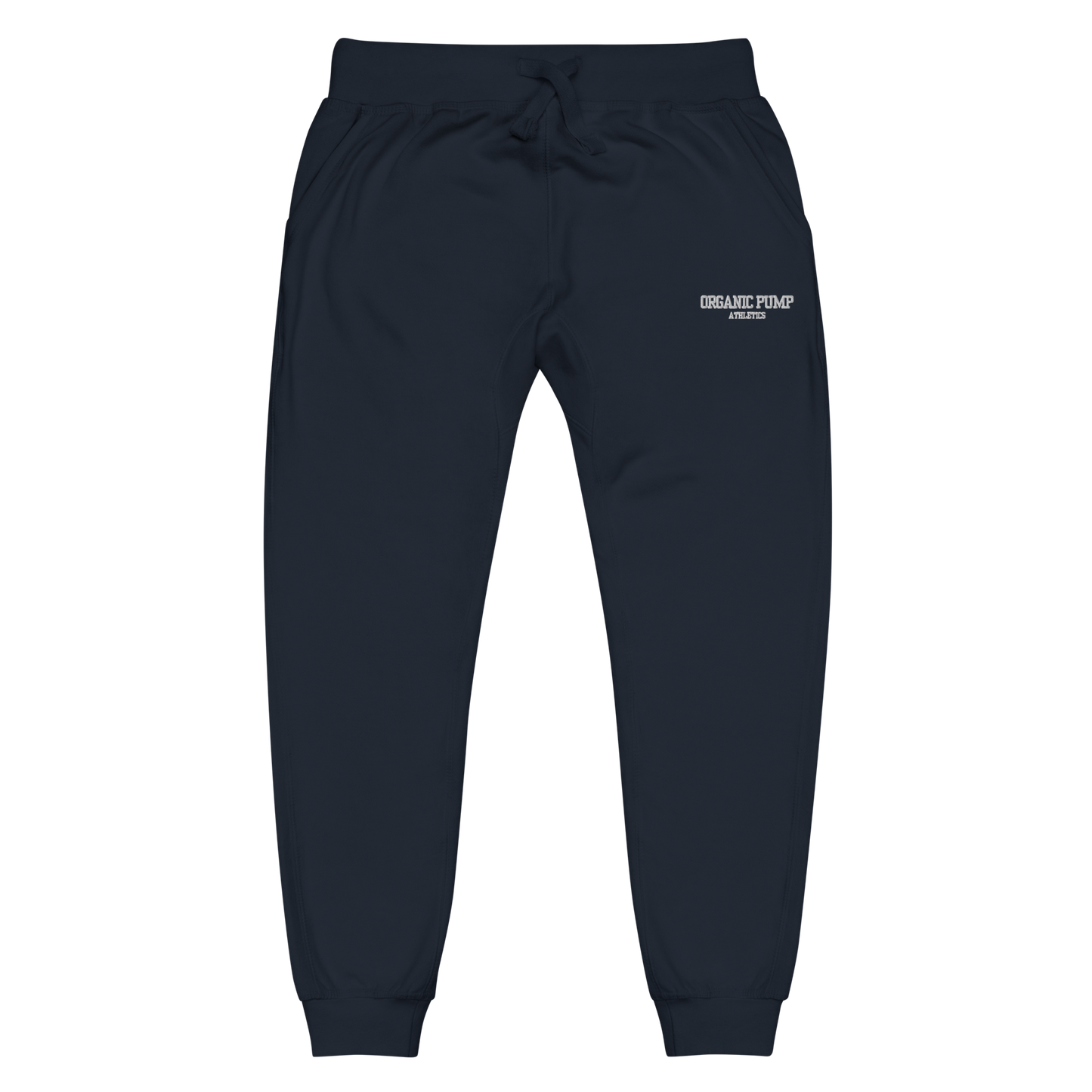 OP ESSENTIAL EMBROIDERED SWEATPANTS WHITE