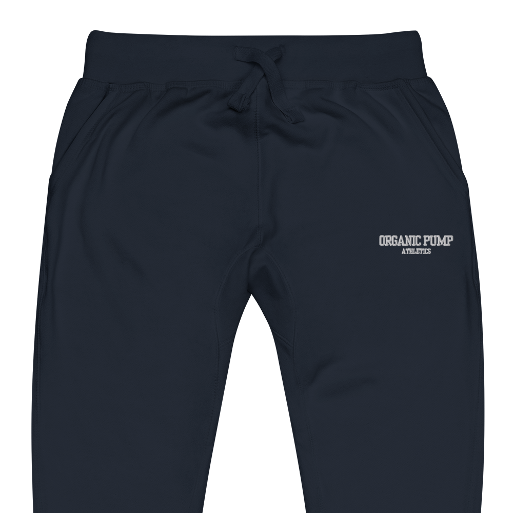 OP ESSENTIAL EMBROIDERED SWEATPANTS WHITE