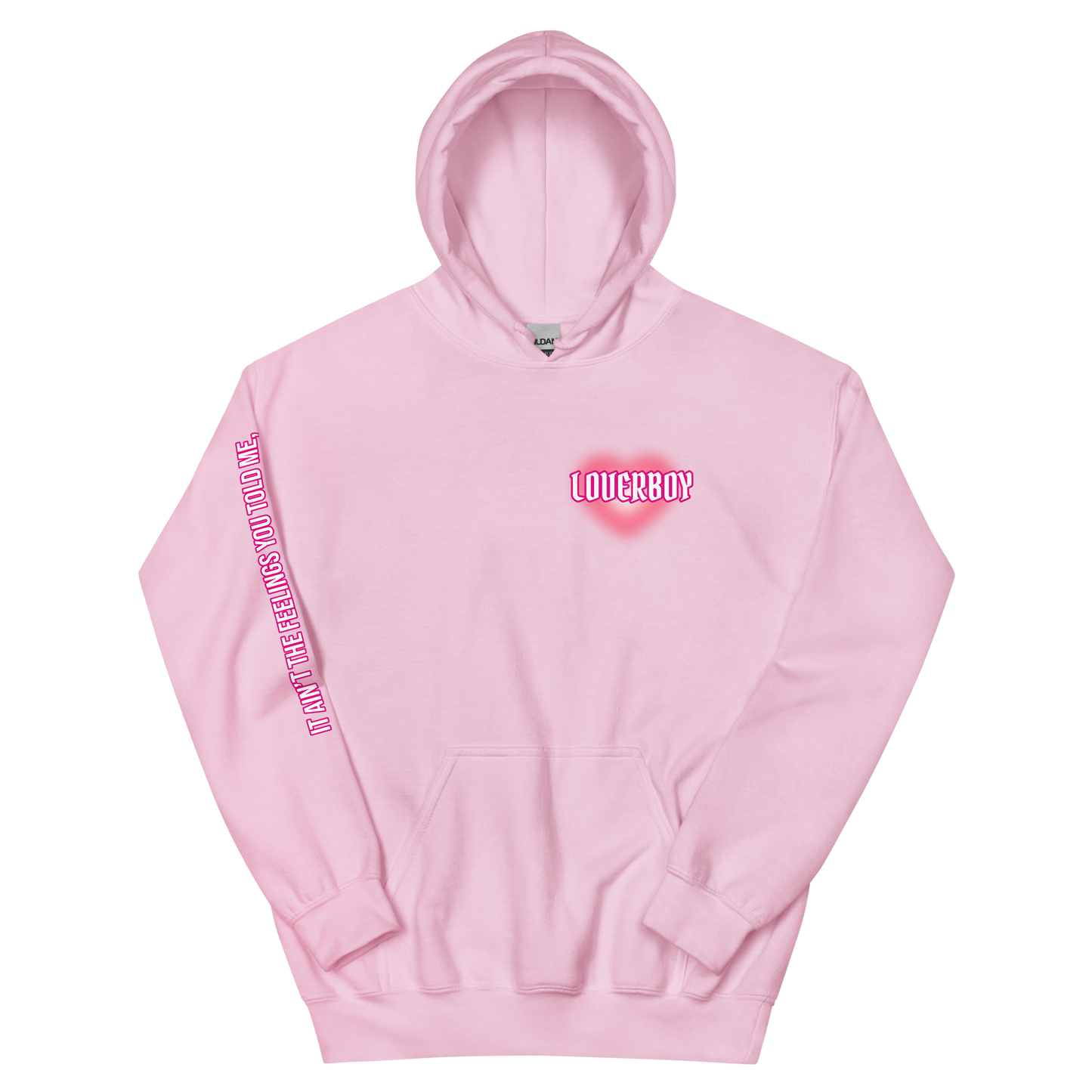 OP x LOVERBOY PINK HOODIE