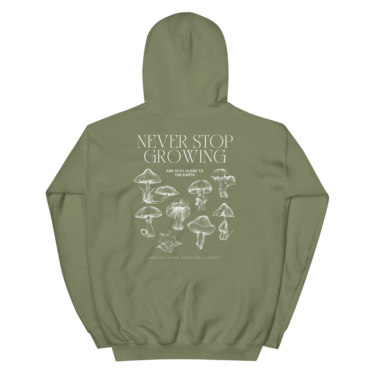 OP WHITE SHROOM HOODIE