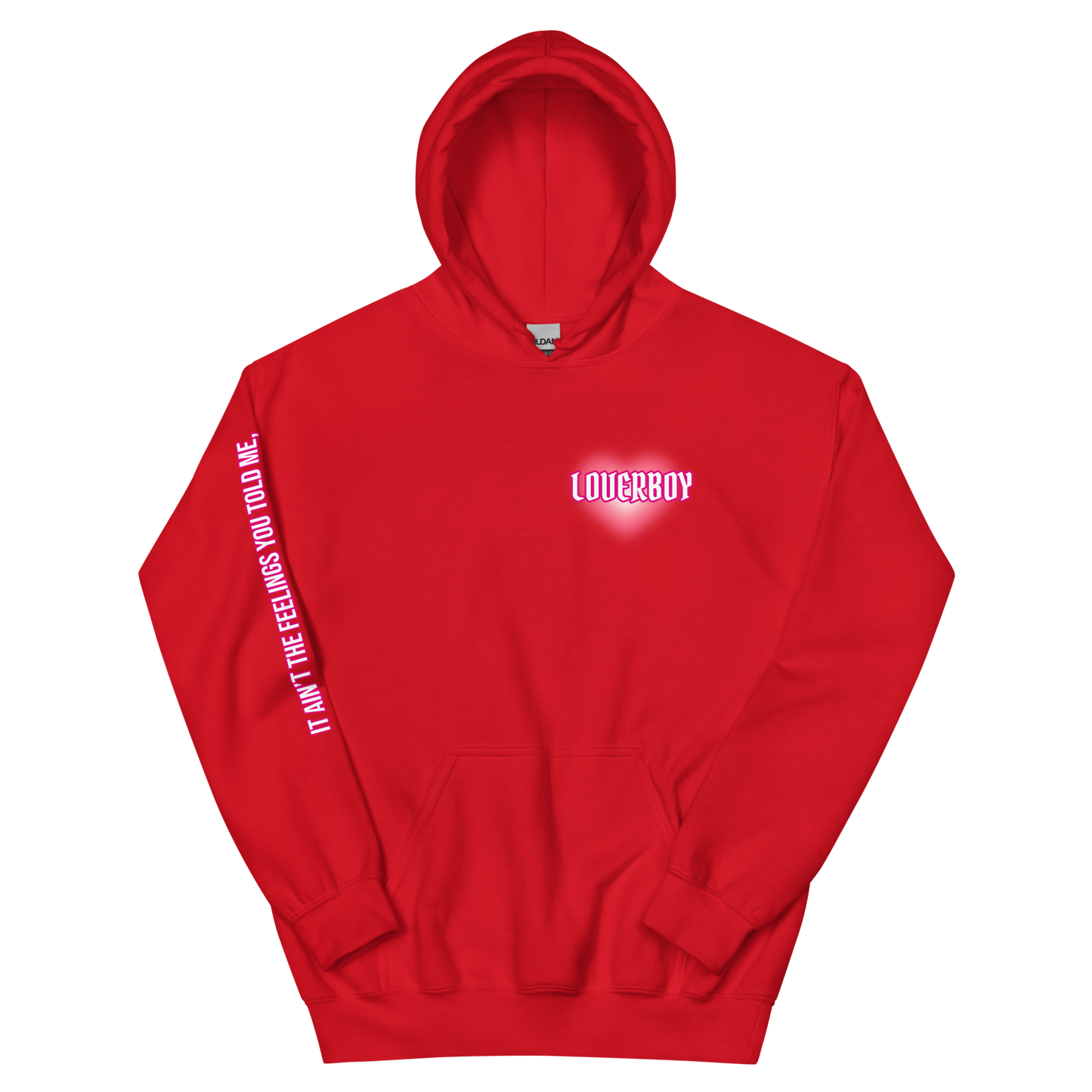 OP x LOVERBOY PINK HOODIE