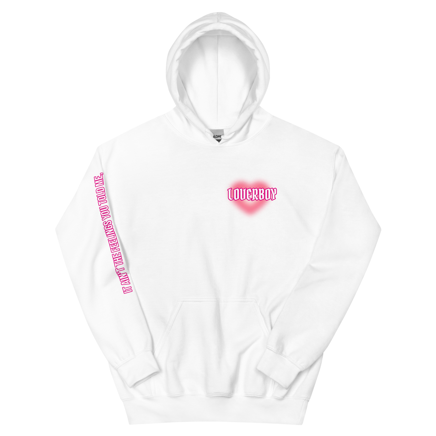 OP x LOVERBOY PINK HOODIE