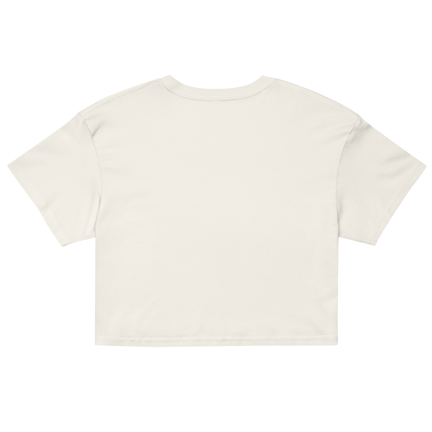 OP ESSENTIAL EMBROIDERED CROP GOLD
