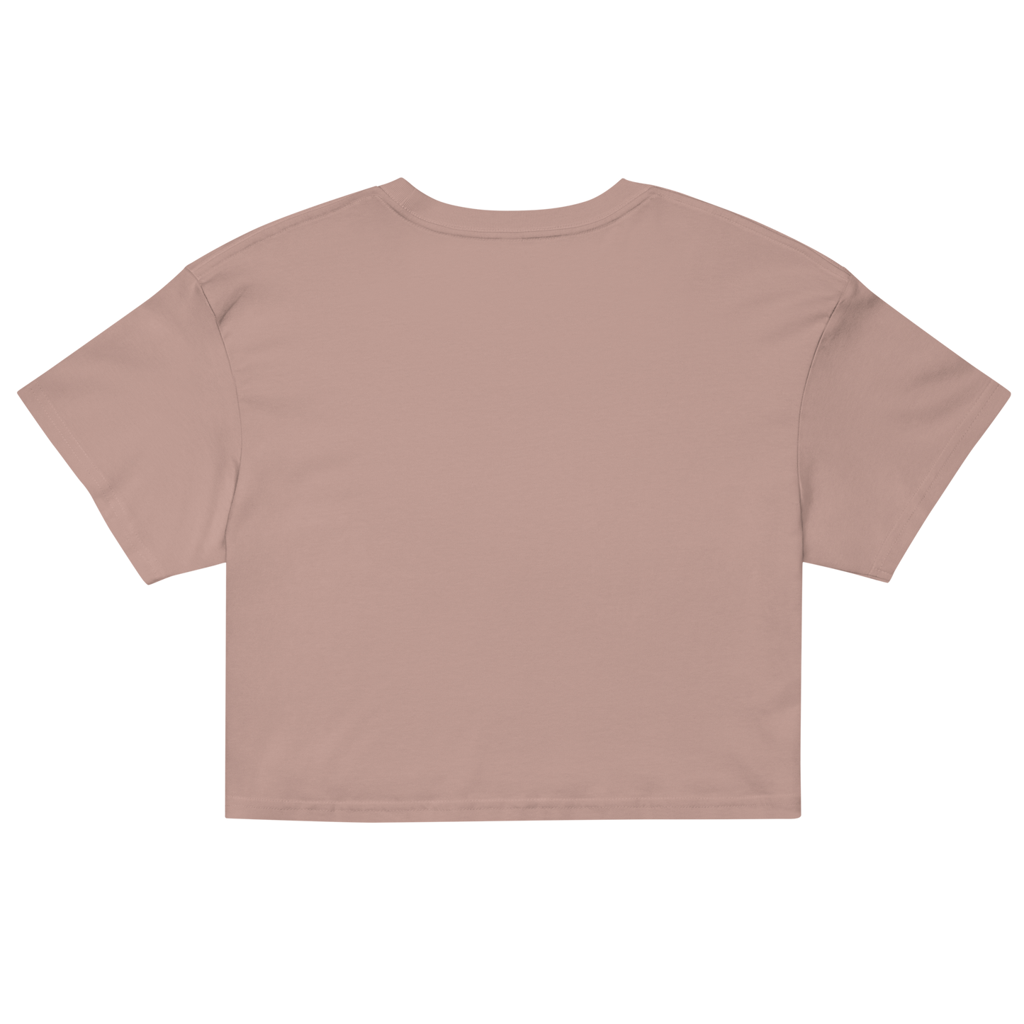 OP ESSENTIAL EMBROIDERED CROP GOLD