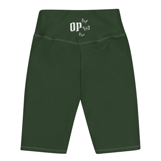 OP BIKER SHORTS FOREST GREEN