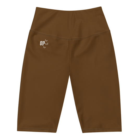 OP BIKER SHORTS BROWN