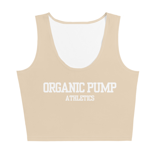 OP ESSENTIAL CROP TANK NATURAL/WHITE