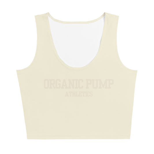 OP ESSENTIAL CROP TANK BONE/TAN