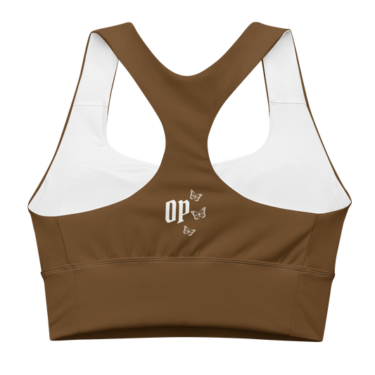 OP SPORTS BRA BROWN