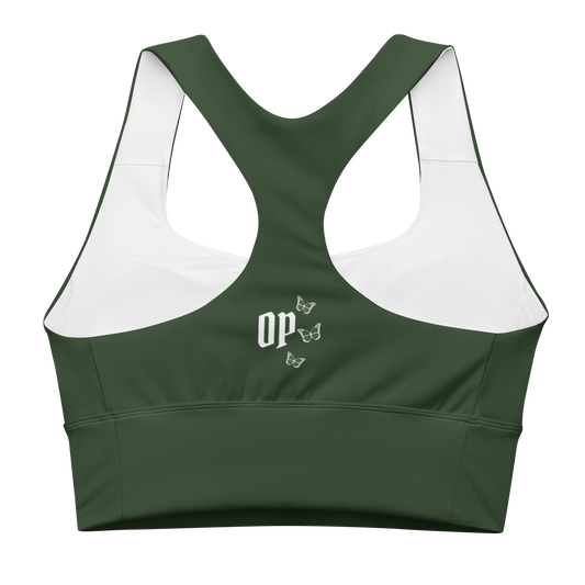 OP SPORTS BRA FOREST GREEN