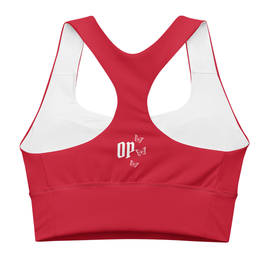 OP SPORTS BRA RED