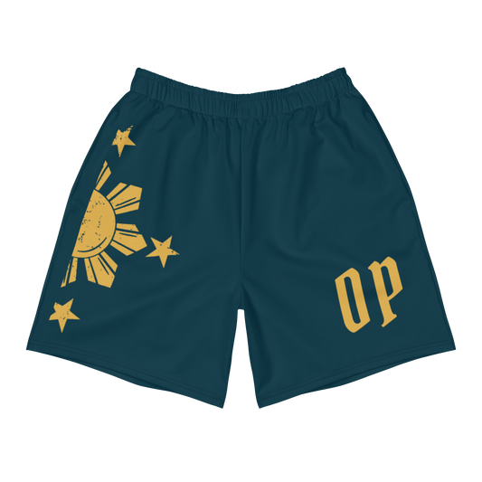 OP FILIPINO ATHLETIC SHORTS DARK TEAL