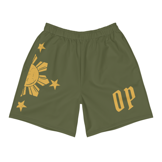 OP FILIPINO ATHLETIC SHORTS MILITARY GREEN