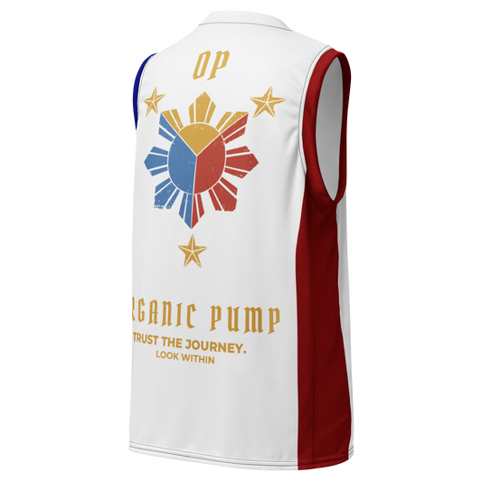 OP x FILIPINO GLOBAL BASKETBALL JERSEY WHITE