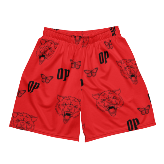 RED OP BASKETBALL SHORTS