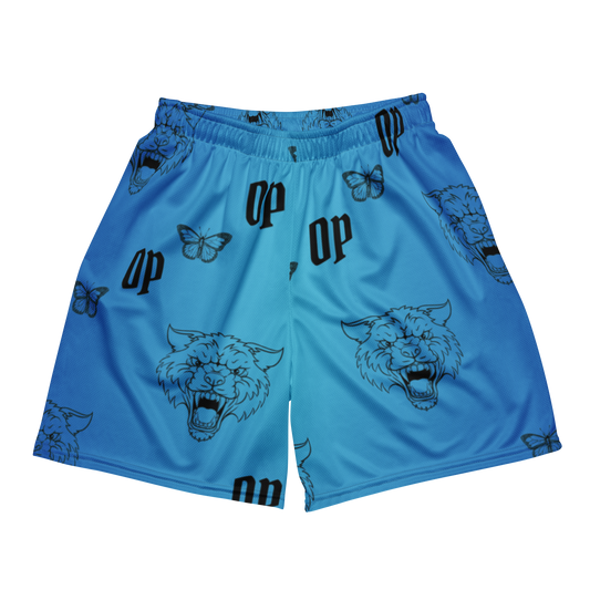 OP AURA HOOP SHORTS BLUEBERRY