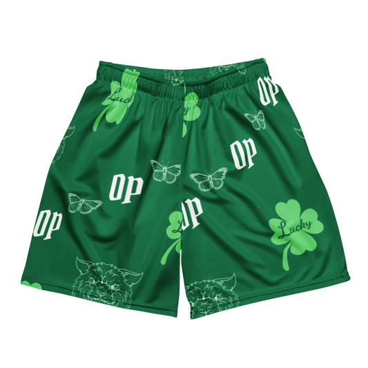 OP LUCK OF THE IRISH HOOP SHORTS