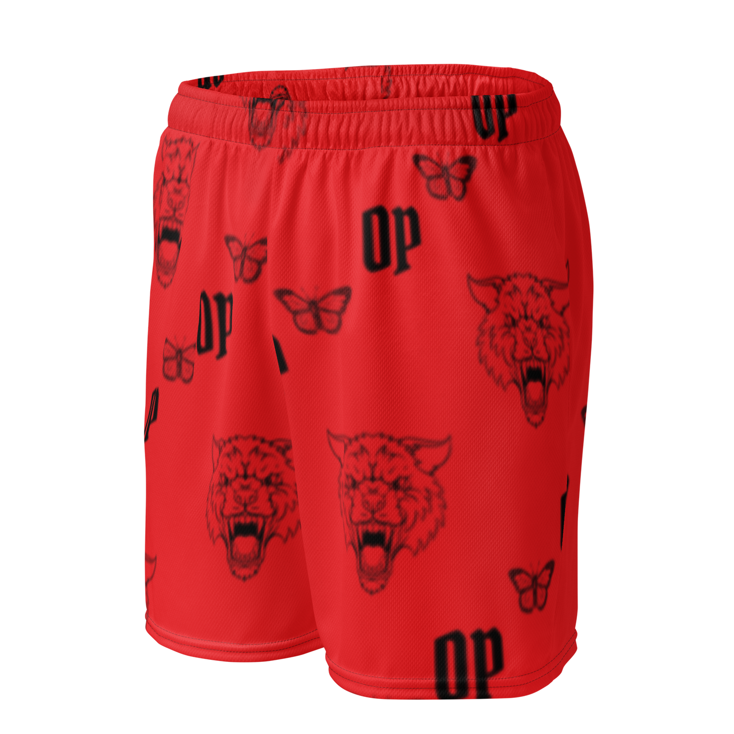 RED OP BASKETBALL SHORTS