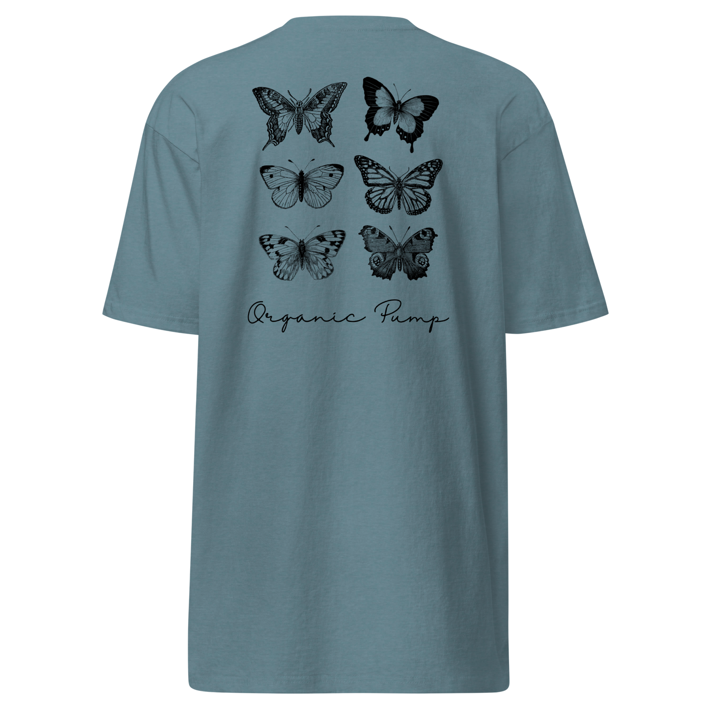 OP HEAVY GRAPHIC TEE BLACK BUTTERFLY