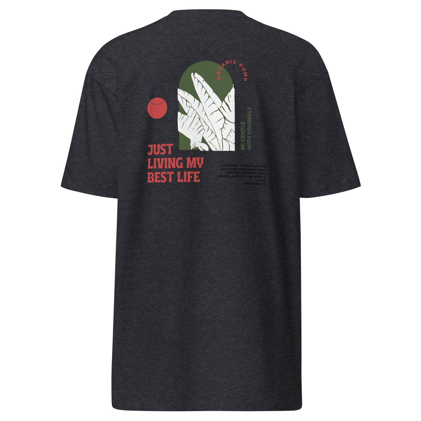 OP HEAVYWEIGHT GRAPHIC TEE PALMS