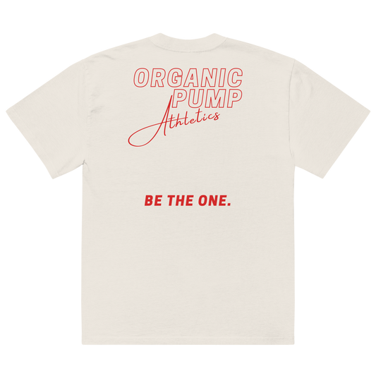 OP RED COLLECTION Oversized faded t-shirt CHOSEN ONE