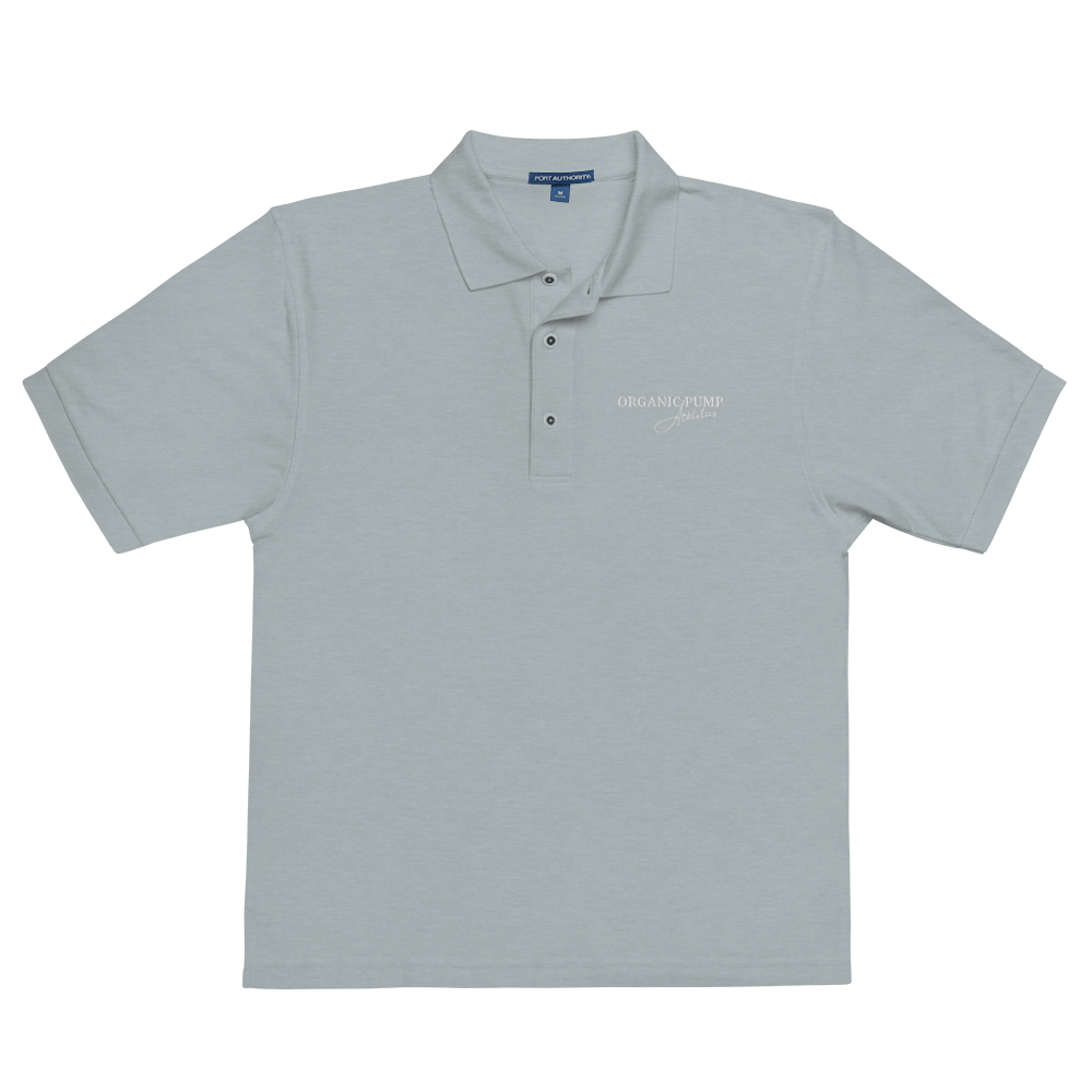 OP GOLF EMBROIDERED POLO WHITE LOGO