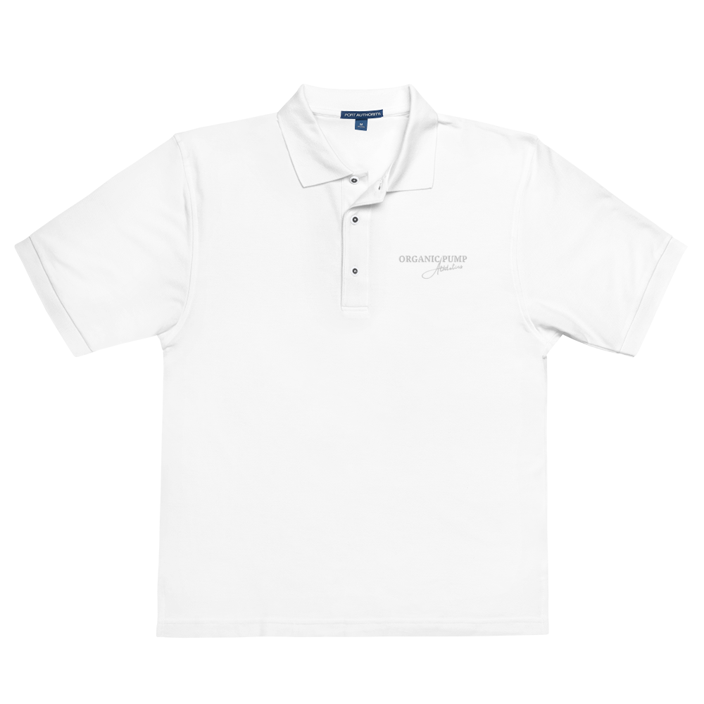 OP GOLF EMBROIDERED POLO WHITE LOGO